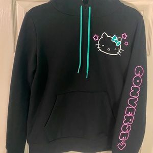 Converse X Hello Kitty Pullover Hoodie size Medium